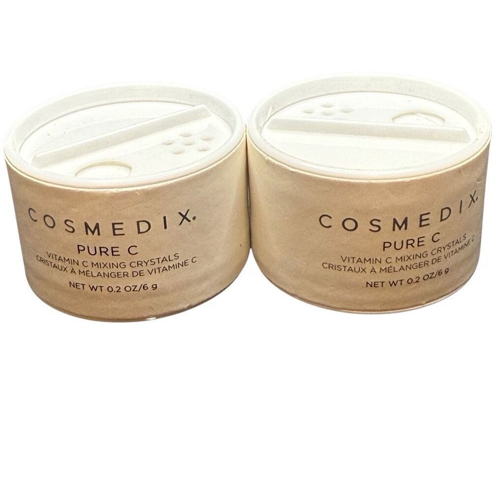 New set of 2 COSMEDIX Pure C Vitamin C Mixing Crystals product